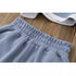 Kids’ Tracksuits - Patchwork Short Sleeve T-Shirt and Shorts Set - Boys and Girls Hoodie - Warms Hoodies